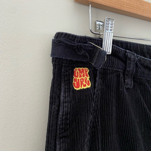 Empyre Black Corduroy Cargo Skate Straight Leg Pants - Picture 6 of 7